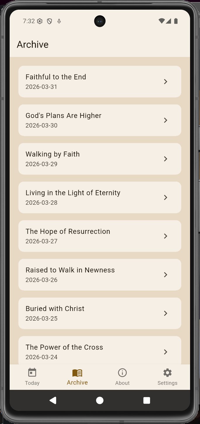 Archive of devotionals